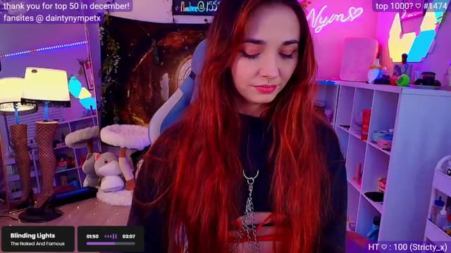 Gallery image thumbnail from Nym_x's myfreecams stream on, 01/19/2025, 05:53 image 14 of 20
