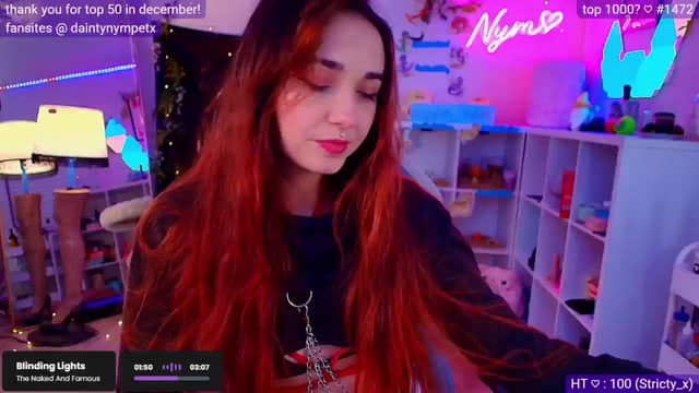Gallery image thumbnail from Nym_x's myfreecams stream on, 01/19/2025, 05:53 image 12 of 20
