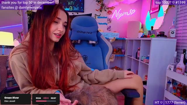 Gallery image thumbnail from Nym_x's myfreecams stream on, 01/25/2025, 03:32 image 8 of 20