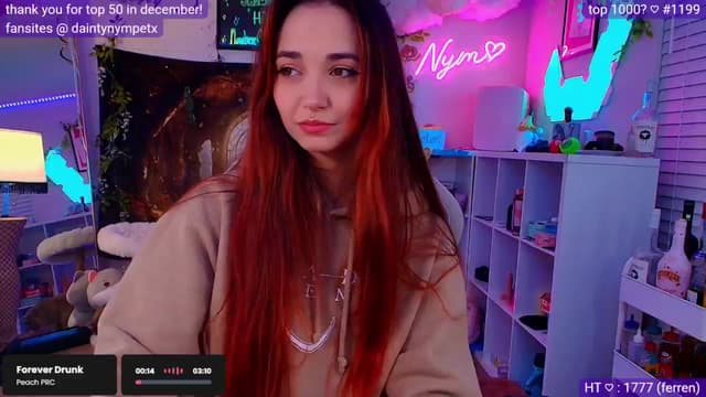 Gallery image thumbnail from Nym_x's myfreecams stream on, 01/25/2025, 03:32 image 11 of 20
