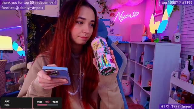 Gallery image thumbnail from Nym_x's myfreecams stream on, 01/25/2025, 03:32 image 15 of 20
