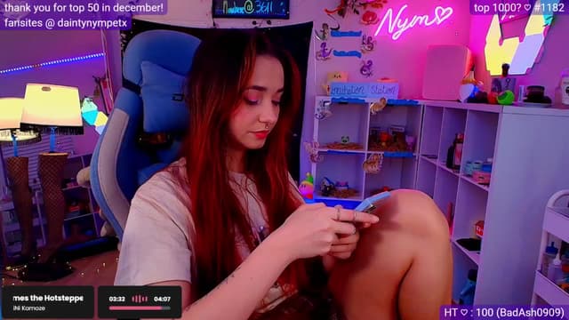 Gallery image thumbnail from Nym_x's myfreecams stream on, 01/27/2025, 05:43 image 6 of 20