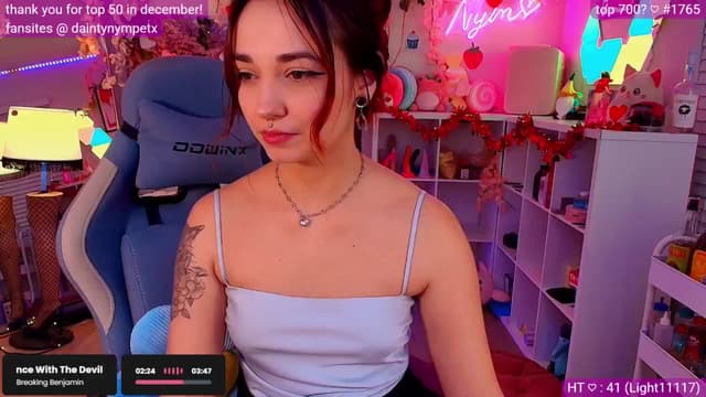 Gallery image thumbnail from Nym_x's myfreecams stream on, 02/06/2025, 02:53 image 8 of 20