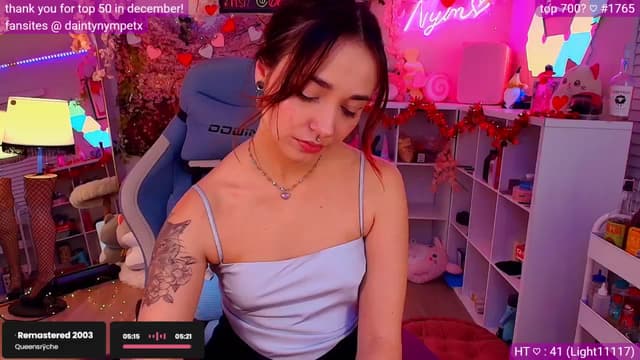 Gallery image thumbnail from Nym_x's myfreecams stream on, 02/06/2025, 02:53 image 5 of 20