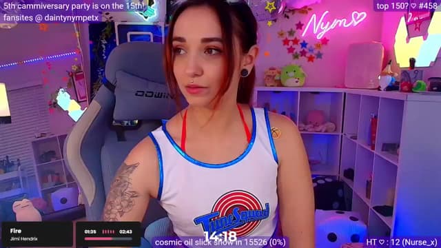 Gallery image thumbnail from Nym_x's myfreecams stream on, 03/14/2025, 04:36 image 8 of 20