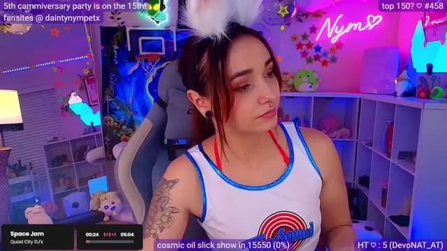 Gallery image thumbnail from Nym_x's myfreecams stream on, 03/14/2025, 04:36 image 5 of 20