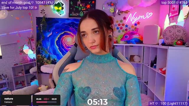 Gallery image thumbnail from Nym_x's myfreecams stream on, 05/29/2025, 04:04 image 20 of 20