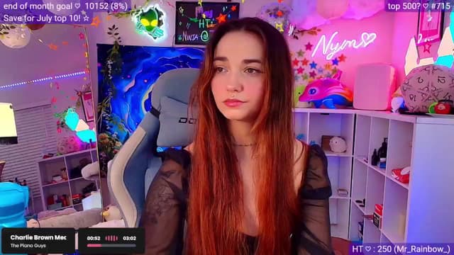 Gallery image thumbnail from Nym_x's myfreecams stream on, 05/30/2025, 03:05 image 20 of 20