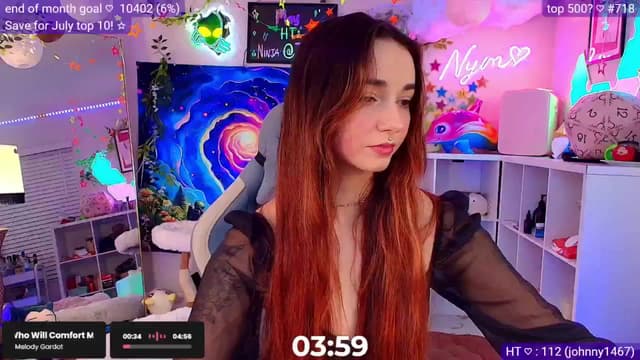 Gallery image thumbnail from Nym_x's myfreecams stream on, 05/30/2025, 03:05 image 17 of 20