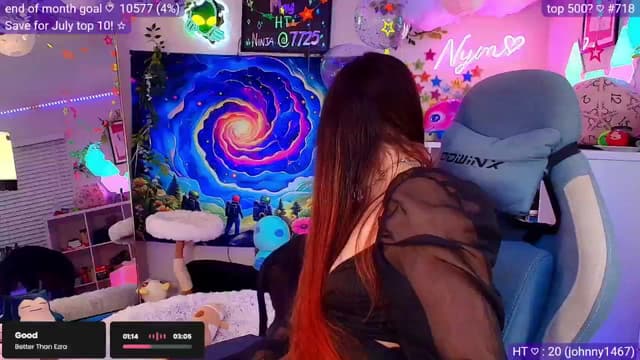 Gallery image thumbnail from Nym_x's myfreecams stream on, 05/30/2025, 03:05 image 7 of 20