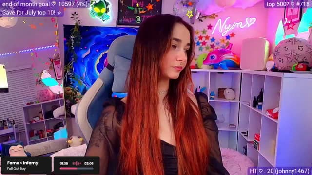 Gallery image thumbnail from Nym_x's myfreecams stream on, 05/30/2025, 03:05 image 6 of 20