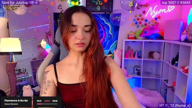 Gallery image thumbnail from Nym_x's myfreecams stream on, 06/05/2025, 01:39 image 5 of 20