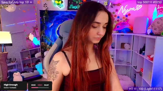 Gallery image thumbnail from Nym_x's myfreecams stream on, 06/05/2025, 01:39 image 19 of 20