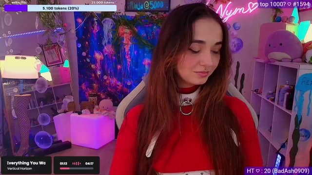 Gallery image thumbnail from Nym_x's myfreecams stream on, 08/11/2025, 03:56 image 2 of 20