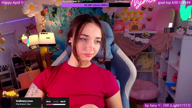 Gallery image thumbnail from Nym_x's myfreecams stream on, 04/23/2026, 02:53 image 10 of 20