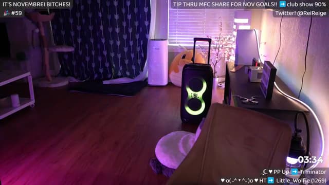 Gallery image thumbnail from Reige's myfreecams stream on, 11/17/2024, 16:19 image 1 of 20