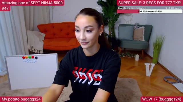 Gallery image thumbnail from SkyV_'s myfreecams stream on, 09/02/2024, 17:48 image 5 of 20