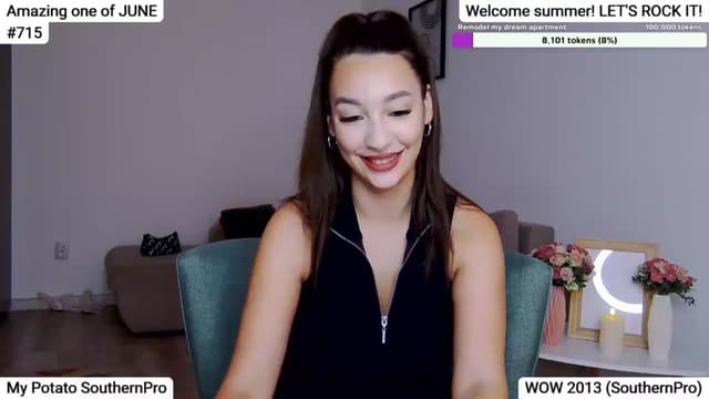 Gallery image thumbnail from SkyV_'s myfreecams stream on, 06/06/2025, 16:30 image 3 of 20
