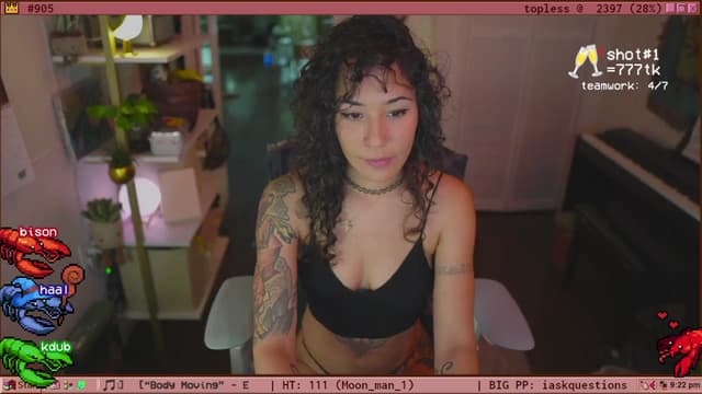 Gallery image thumbnail from TERRA's myfreecams stream on, 06/08/2024, 01:52 image 16 of 20