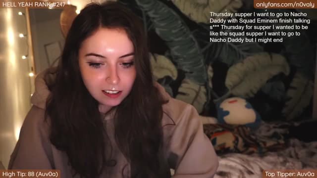Gallery image thumbnail from n0vaa's myfreecams stream on, 01/23/2024, 01:48 image 12 of 20