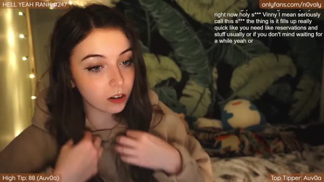 Gallery image thumbnail from n0vaa's myfreecams stream on, 01/23/2024, 01:48 image 9 of 20