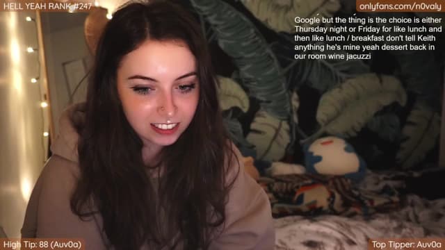 Gallery image thumbnail from n0vaa's myfreecams stream on, 01/23/2024, 01:48 image 14 of 20