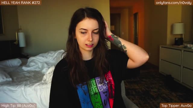 Gallery image thumbnail from n0vaa's myfreecams stream on, 01/26/2024, 24:24 image 12 of 20