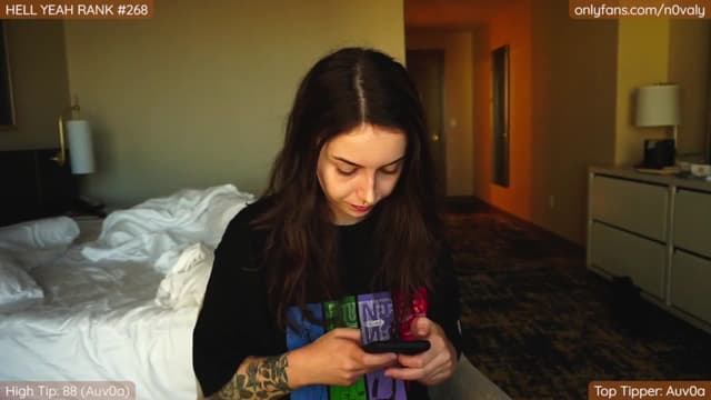 Gallery image thumbnail from n0vaa's myfreecams stream on, 01/26/2024, 24:24 image 15 of 20